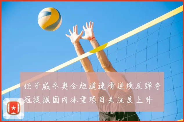 任子威冬奥会短道速滑逆境反弹夺冠提振国内冰雪项目关注度上升